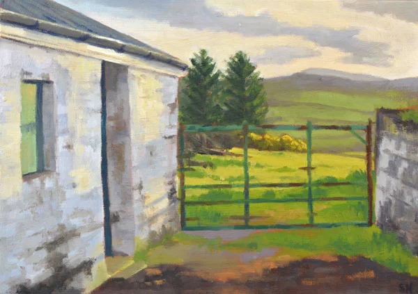 broken gate