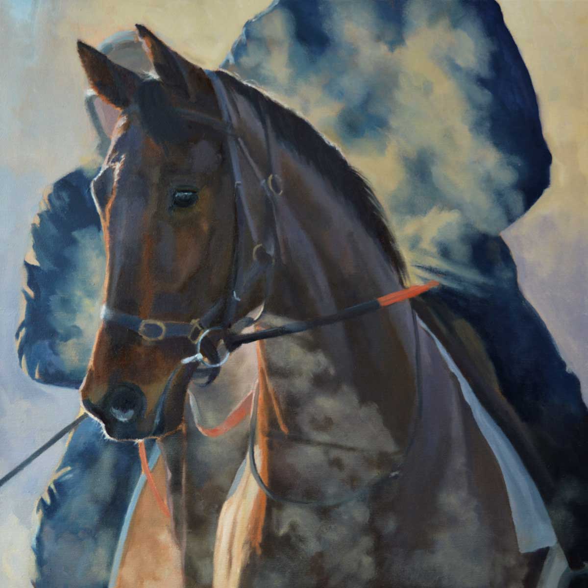 equestrian and landscape art by Sara Hodson